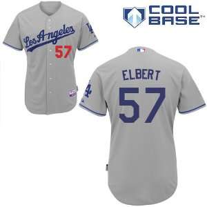  Scott Elbert Los Angeles Dodgers Authentic Road Cool Base 
