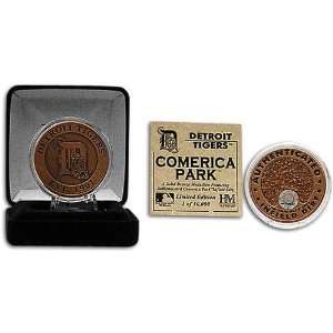  Tigers Highland Mint Comerica Park Infield Dirt Coin 