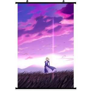  Home Decor Japanese Anime Wall Scroll Poster Fate Stay 