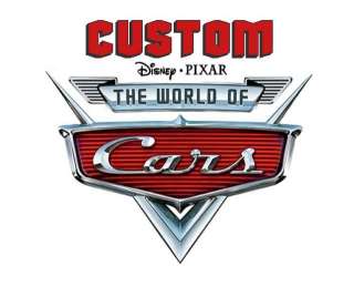   Cars Custom Gold Ransburg Lightning McQueen Piston Cup Version  