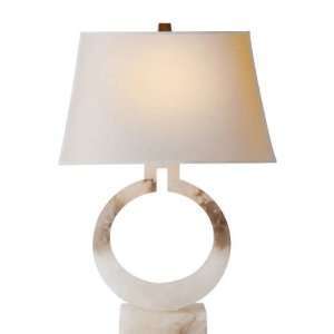 Visual Comfort CHA8970ALB NP Chart House 1 Light Large Ring Table Lamp