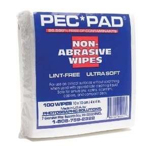  PEC PAD Lint Free Wipes 4x4 1200per/Pkg