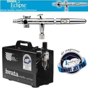  IWATA ECLIPSE HP SBS AIRBRUSH SYSTEM WITH SMART JET PRO 