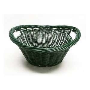  Oval Willow Mini Wash Basket  Evergreen