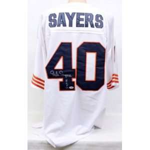  Gale Sayers Autographed Jersey   Psa dna 