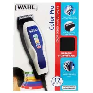  NEW WAHL 9155 700 WHITE HAIRCUTTING KIT 17PC COLOR CODED 