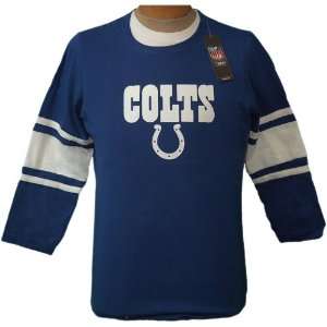  Womens XXL NFL Indianapolis Colts 3/4 Sleeve Jersey style 