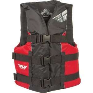  Fly Racing Adult Life Vests Red XX large Sports 