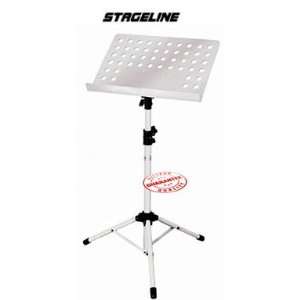  Stageline Tripod Music Stand White, MS5WH Musical 