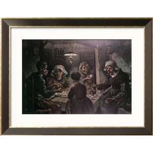  The Potato Eaters, Pre made Frame by Vincent Van Gogh 