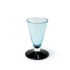  Aqua V Shaped Cordial Glass by Abbott