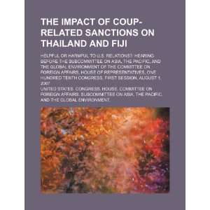 The impact of coup related sanctions on Thailand and Fiji helpful or 