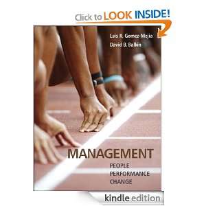 Management Luis Gomez Mejia, David Balkin  Kindle Store