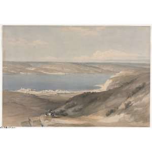 FRAMED oil paintings   David Roberts   24 x 16 inches   Sea Of Galilee 