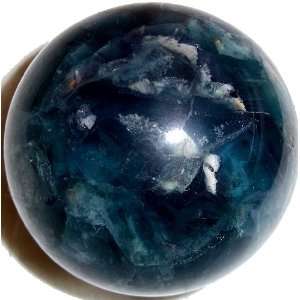  2.4 Fluorite Ball Crown Healing Crystal Energy 