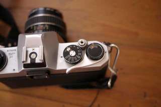 PENTAX Honeywell SPOTMATIC F 35mm SLR Camera w/ SMC Takumar 49mm Lens 