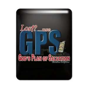   iPad Case Black Lost Use GPS Gods Plan of Salvation 