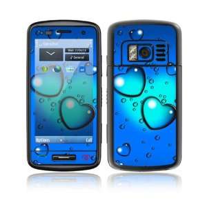 Nokia C6 01 Decal Skin Sticker   Love Drops