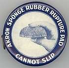 medical akron sponge rubber rupture pad advertising tape measure 