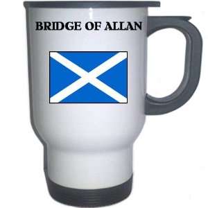  Scotland   BRIDGE OF ALLAN White Stainless Steel Mug 