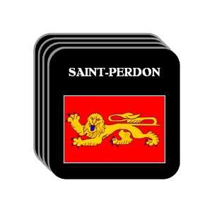  Aquitaine   SAINT PERDON Set of 4 Mini Mousepad Coasters 
