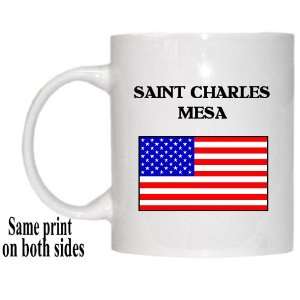  US Flag   Saint Charles Mesa, Colorado (CO) Mug 