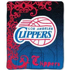  Los Angeles Clippers Street Edge 50x60 Micro Raschel Throw 