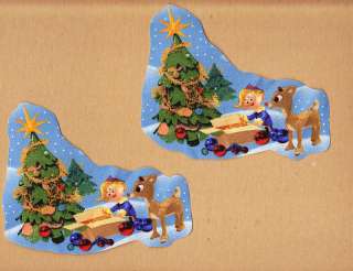Rudolph the Red Nosed Reindeer Appliques Christmas (#7)  