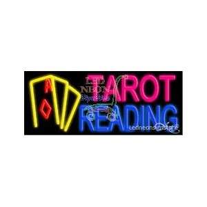Tarot Reading Neon Sign 13 Tall x 32 Wide x 3 Deep
