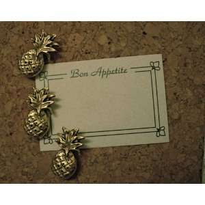 **Decorative Pineapple Push Pins   Antique 