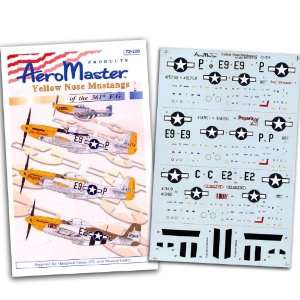  P 51 Yellow Nose Mustangs, Pt 2 361 FG (1/72 decals 