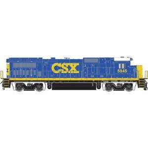  7279 Dash 8 40B Silver CSX YN3 5965 HO Toys & Games