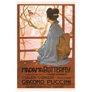  Madama Butterfly Giclee Poster Print by Leopoldo 