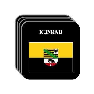  Saxony Anhalt   KUNRAU Set of 4 Mini Mousepad Coasters 