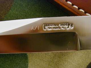 RANDALL KNIFE KNIVES NON CATALOG 4 GAMBLER,ABS,CWIA,DBR,#7214  