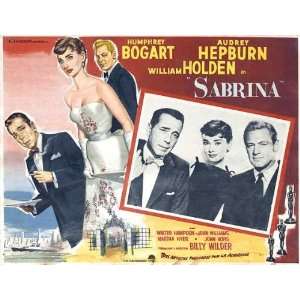  Sabrina Movie Poster (11 x 14 Inches   28cm x 36cm) (1954 
