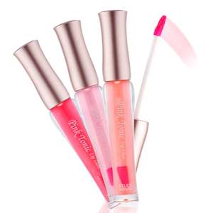 Etude House] EtudeHouse Pink Tonic Lip Glass Tint & Gloss 3colors All 
