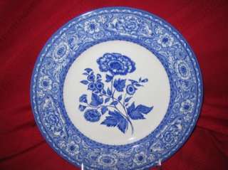 Queens China Rosemont Blue dinner plate  