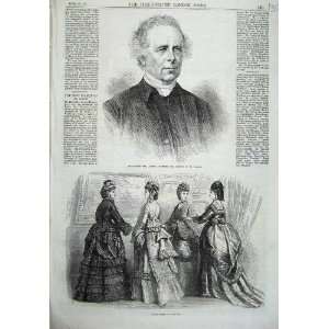   Rev. Joshua Hughes Bishop St. Asaph 1870 Paris Fashion