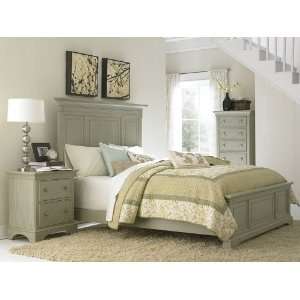  American Drew Ashby Park King Panel Beds in Sage