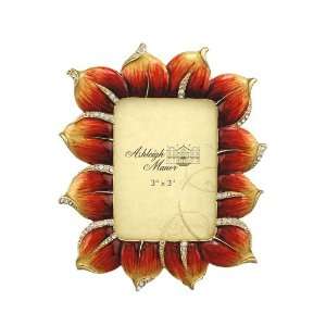  Ashleigh Manor 2 by 3 Inch Nancy Frame, Red