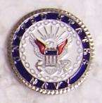 Hat Lapel Push Tie Tac Pin U S Navy emblem NEW  