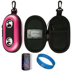 Pink VSound Portable Speaker Case for T Mobile Samsung Galaxy S Blaze 