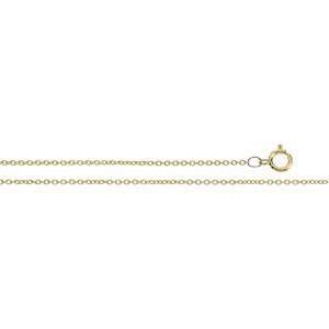  18k Yellow Gold Cable Chain Necklace 20 Inch   JewelryWeb 
