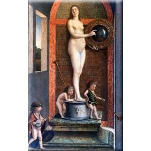  Prudence 10x16 Streched Canvas Art by Bellini, Giovanni 
