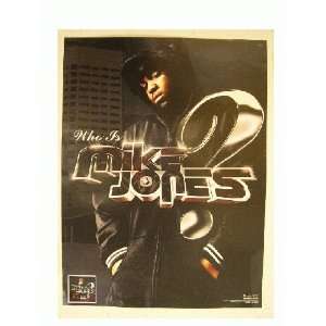  Mike Jones Poster Promotional Who Is Face Shot Everything 