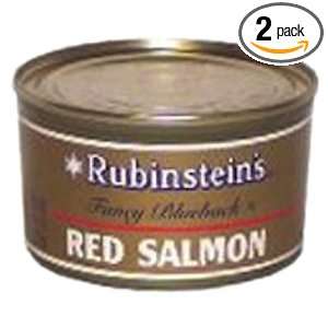 Rubinsteins Sockeye Salmon Steak, 7.75 Ounce Packages (Pack of 2 