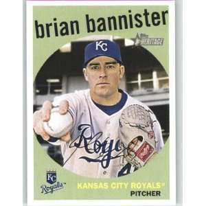  2008 Topps Heritage #152 Brian Bannister   Kansas City 