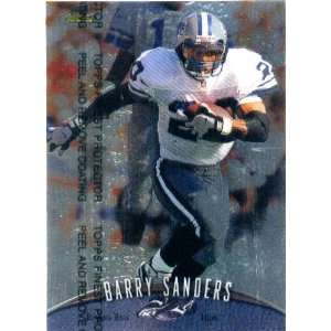  1998 Finest #270 Barry Sanders   Detroit Lions Sports 