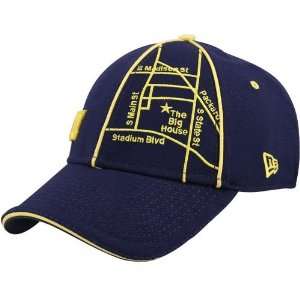   New Era Michigan Wolverines Navy Blue GPS 2 fit Hat
